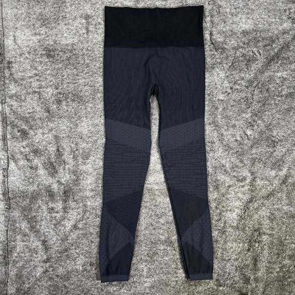 Spanx Look At Me Now Seamless Leggings Sz M Indigo Sky - Picture 3 of 9